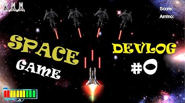 Space Game DEVLOG #0 | Introduction - HUD, CAMERA SHAKE, MOVEMENT.
