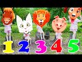 Five Little Monkeys Song | Baby rhymes &amp; kids songs by SoNikA