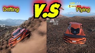 Downhill Drifting vs Uphill Flying - Forza Horizon 5 screenshot 3