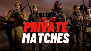How To Do Private Matches In Call Of Duty Vanguard (Play 1v1)