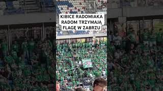 KIBICE RADOMIAKA TRZYMAJĄ #radomiakradom #górnikzabrze #shorts #kibice #ultras #piłkanożna #doping