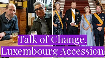 Afternoon Tea Ep1: Prince William Opens Up to Eugene Levy About Family & Crown, Luxembourg Accession