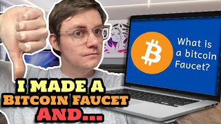 Should you make a bitcoin crypto faucet in 2023 (NO)