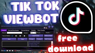 TIKTOK VIEW BOT | How to Grow on TikTok 2023 Using Python | Get  1M Views on TikTok (100% WORKING)