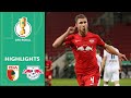FC Augsburg vs. RB Leipzig 3-0 | Highlights | DFB-Pokal 2020/21 | 2nd Round