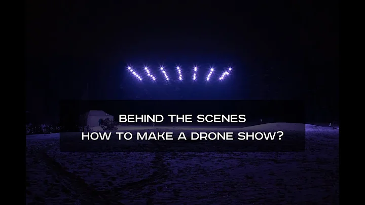 Por trás das câmeras - Como fazer um show de drones