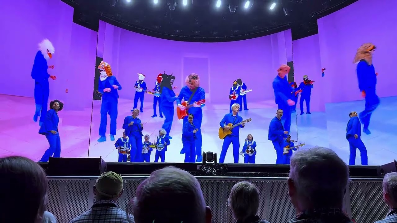 David Byrne “Like Humans Do” Auckland, New Zealand 2026.