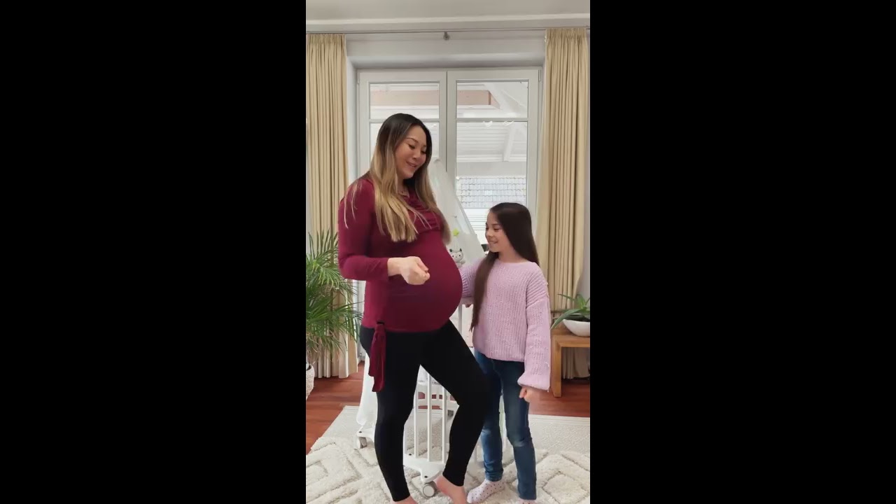 Pregnant Dance With Baby Number 4 1 Day Before Birth Shorts Mamiseelen