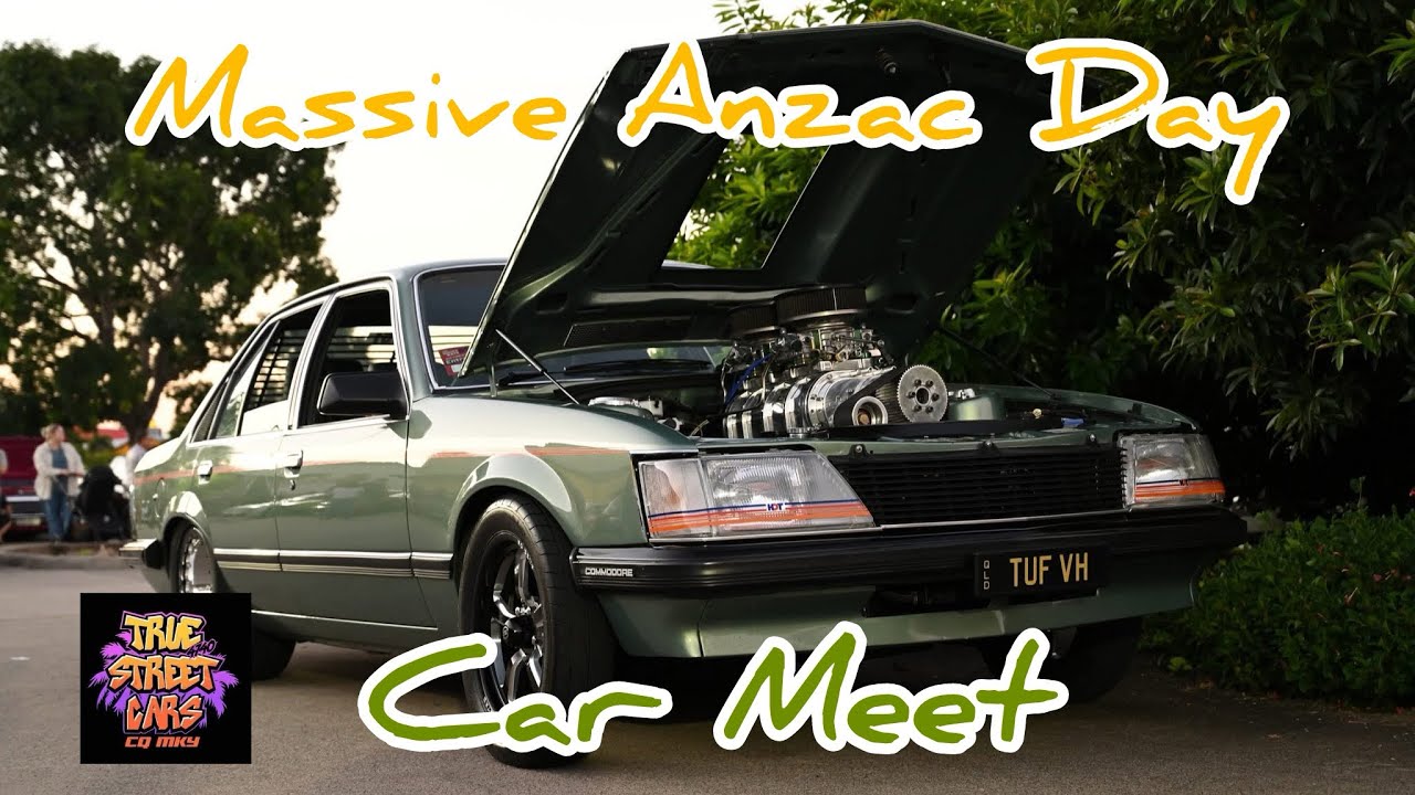 WOW!! ANZAC DAY True Street Cars Meet at Autobarn went off!