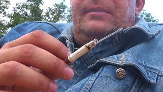 NEW ASMR - smoking a cigarette!
