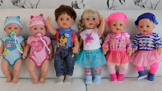 : New Baby born dolls 2018 Unboxing Review - Baby Dolls Nursery Toys Kids pretend play