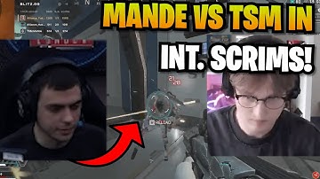 when TSM ImperialHal & the boys runs into TSM Mande in Int. Scrims!
