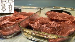 Seasoning and Cooking Pork Chops in the Oven