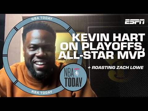 Kevin Hart boasts his NBA knowledge and Celebrity All-Star Game MVP stature on NBA Today 🤣