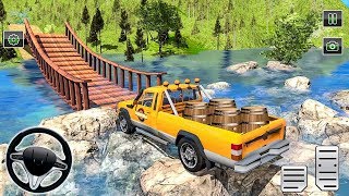 Offroad Cargo Transport Truck Driving - Jeep Driver Sim 2019 - Android Gameplay screenshot 4