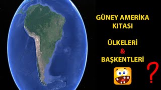 Güney Amerika Kıtası Ülke Başkentleri by Alican Akhan 54 views 2 months ago 2 minutes, 21 seconds