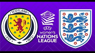 Women's Nations League Scotland vs England 05.12.2023
