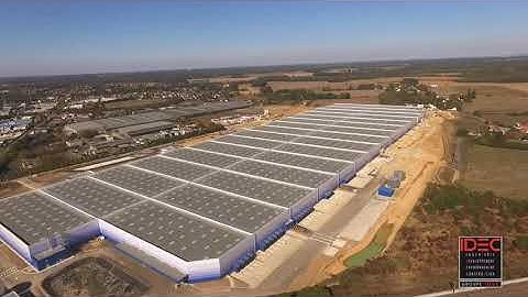 IDEC | Construction of a 200,000 m² logistics warehouse in Tournan en Brie (Seine-et-Marne)– 10/2018