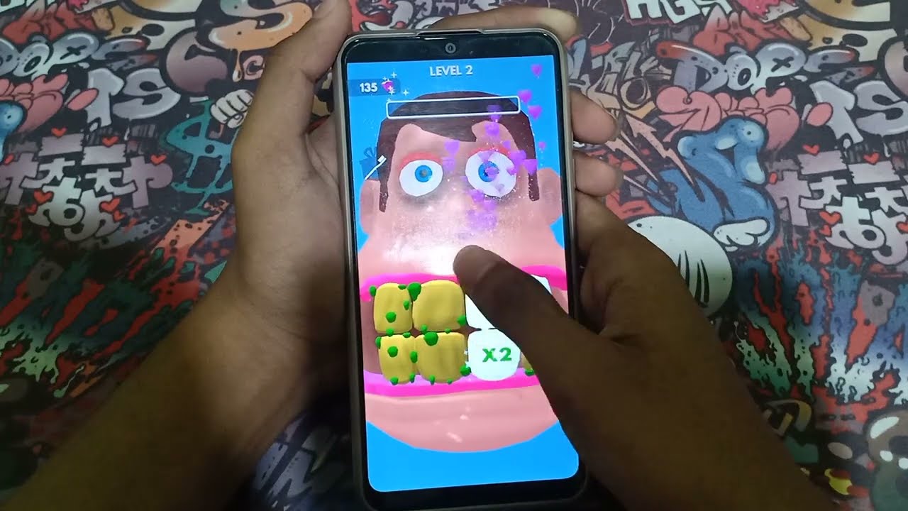 REVIEW GAME ANDROID & HOW TO PLAYING : TEETH RUNNER! PELARI GIGI