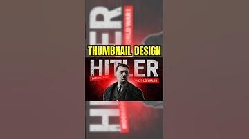 Canva Thumbnail Design | Canva Tutorial #shorts #designtutorial #canva  #design #thumbnailtutorial