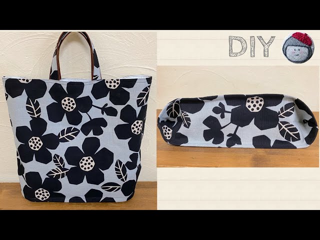 Unusual way to make a tote bag - YouTube