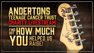 Find Out How Much You Helped Us Raise! - Teenage Cancer Trust Charity Livestream