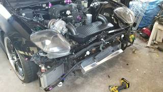 Rx7 FD rotaryworks v mount kit overview