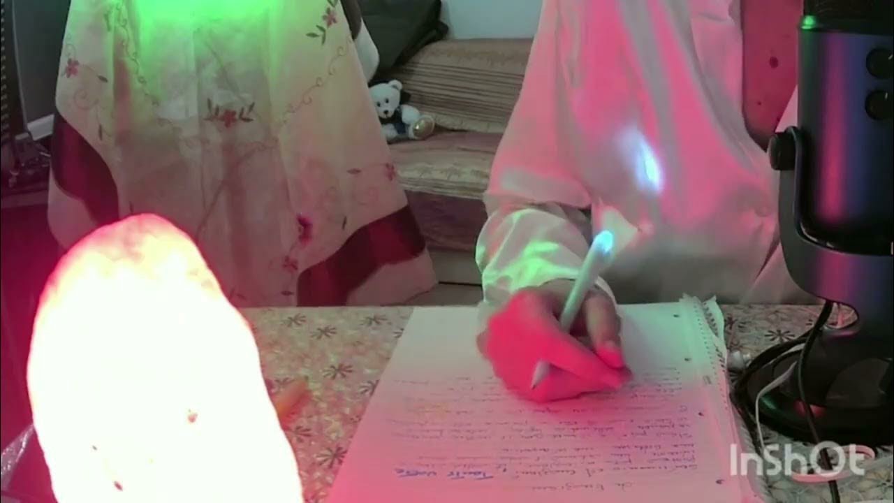 Asmr Scrivo e leggo un po' (Whispering)