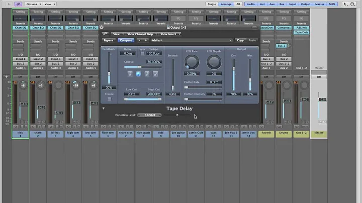 How to get a Tape Sound on a Digital Recording