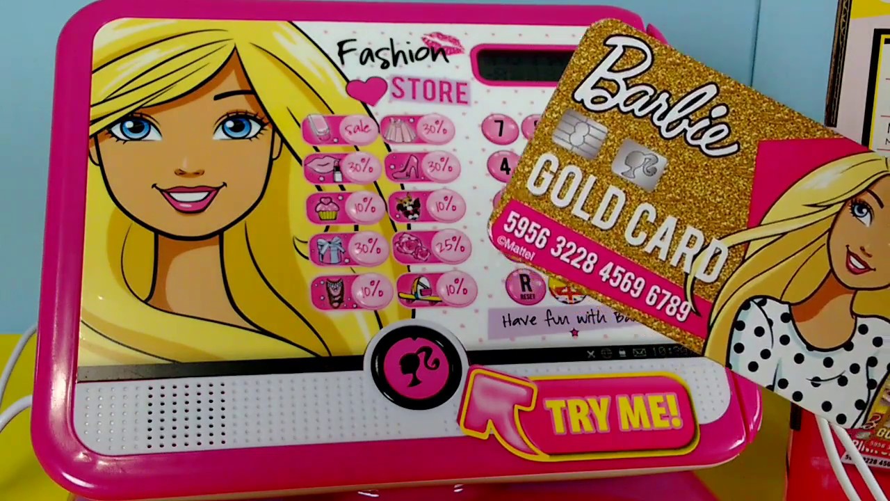 Caixa Registradora Da Barbie Para Comprar Caixa Registradora Barbie Desenho Da Barbie Completo Em Portugues Boneca Barbie Youtube