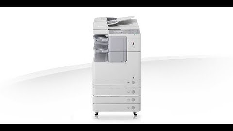 Canon Image Runner 2520 Network Configuration