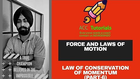 Law of conservation of momentum, class 9 Science, chapter-9, third law of motion