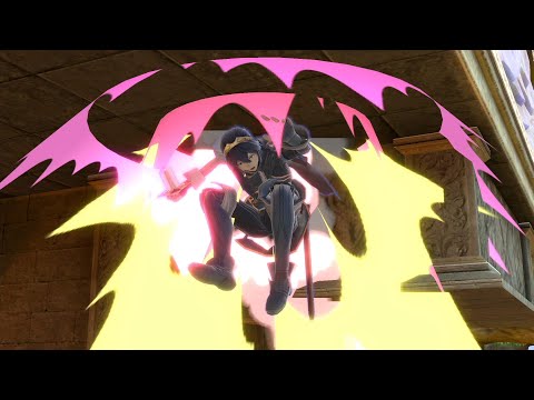 スマブラSP　究極巨大化ルキナをふっとばす
