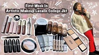 [First Week] in Artistic Makeup School, Lasalle College Jakarta