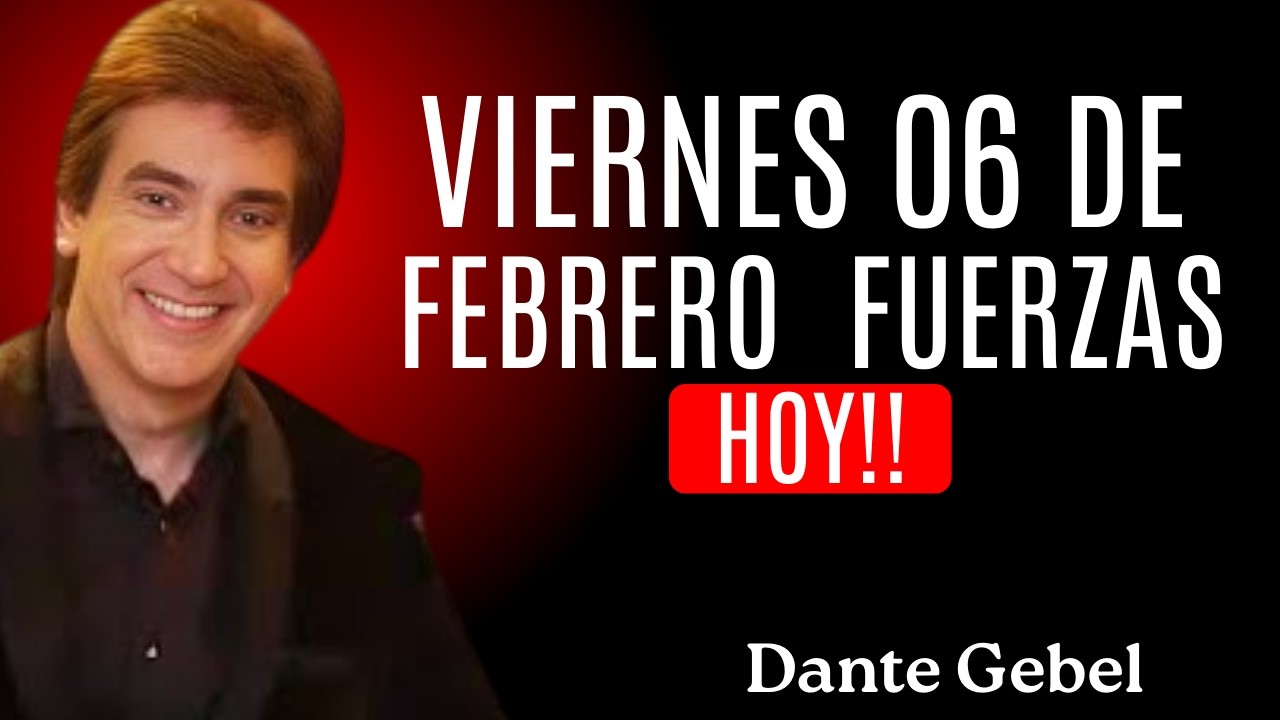 EMPIEZA EL VIERNES CON FE | Cuando Sientes Que No Puedes Más | Dios Te Da Fuerzas Hoy | Dante Gebel