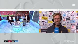 Jurgen Klopp's brilliant reaction to Alisson's showboatin