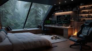 Deep Focus Work Music for Ultimate Productivity &amp; Hyperfocus | Calm Deep in Tropical Rainforest