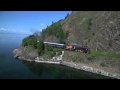 Golden eagle luxury trains  steam at lake baikal