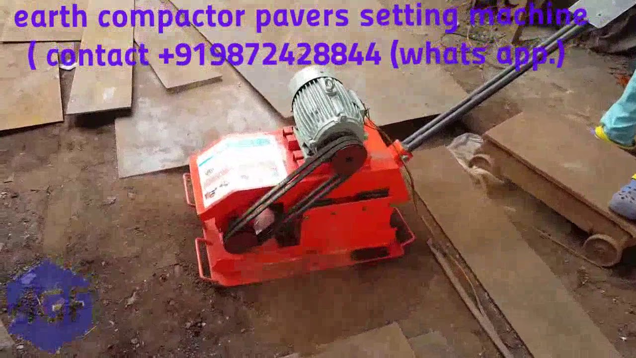 Vibration compactor machine/soil compaction machine YouTube