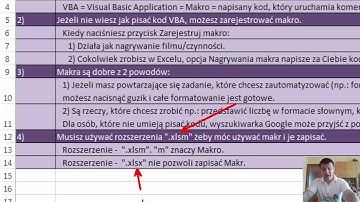 Wstęp do makr 01  - Odrobina teorii i włączanie karty Deweloper