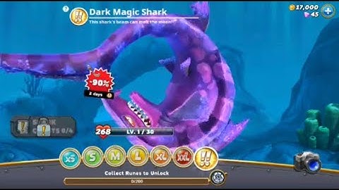 Dark Magic Shark 90% Discount! - Hungry Shark World
