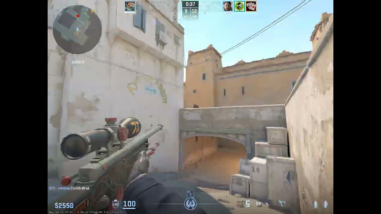 DUST2? OLD MAP, OLD SMALLS 1V3 CLUTCH