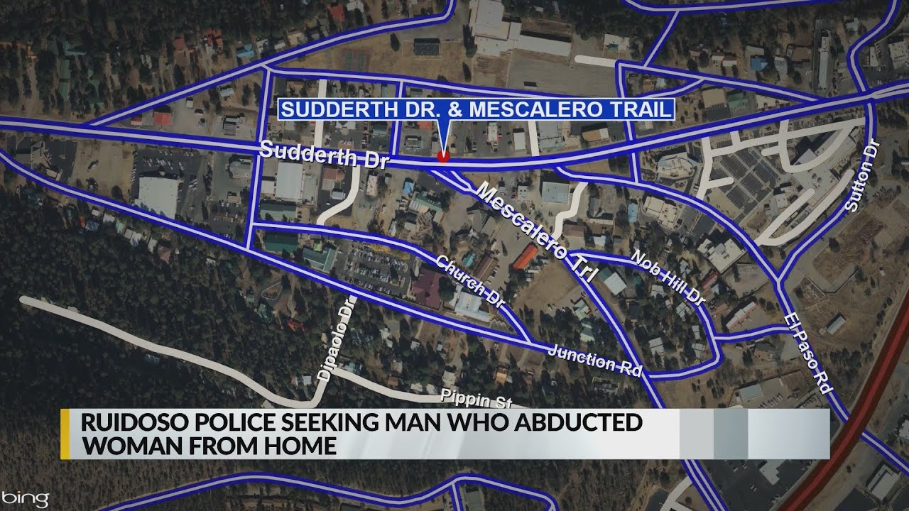 Ruidoso police searching for kidnapping suspect YouTube
