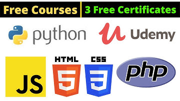 Udemy Free Certificate Courses Python HTML CSS JavaScript PHP Projects Online Classes #DeepShukla