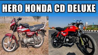 Hero Honda CD Deluxe Modified || Bike Modification 😯😯 🔥🔥