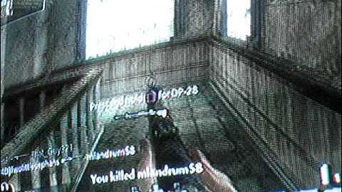 No-scoping in Call of Duty: World at War (5)(entire match)