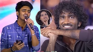 Music Director Sai Abhyankar Sings Telugu Version Of Oorum Blood Song | #DUDE SWAG EVENT