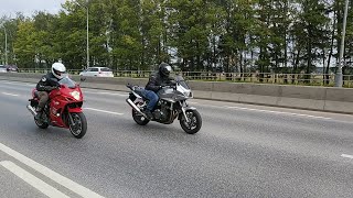 [2021] CB1300 vs GSX1250 vs MT09 Tracer