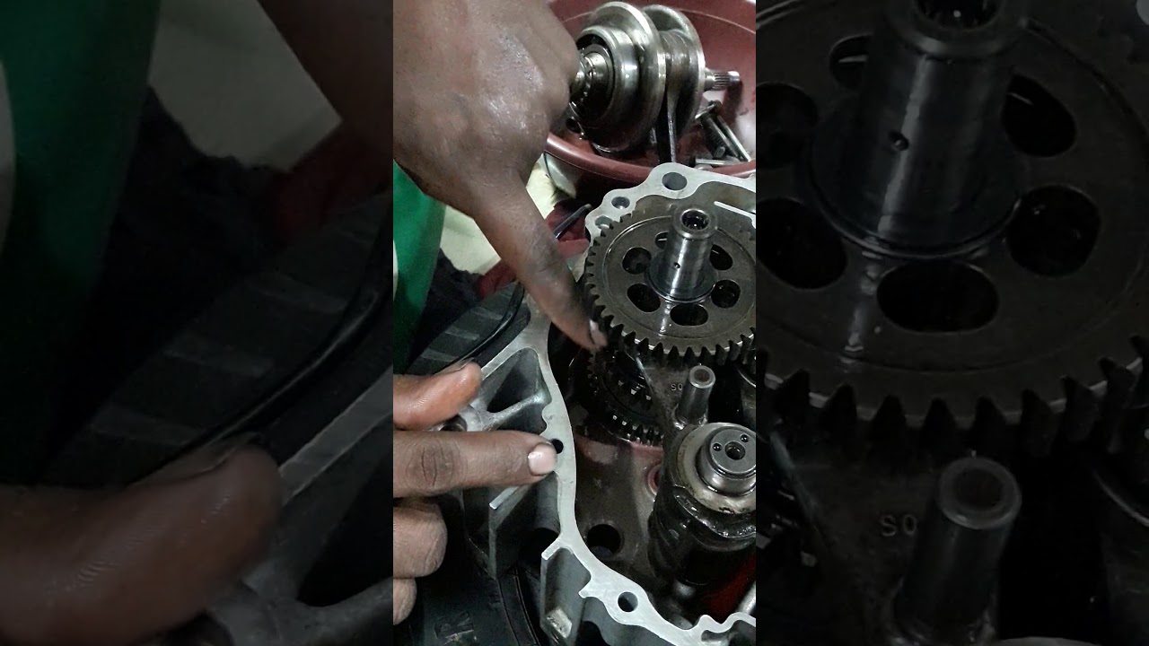 Honda shine Gear Box system YouTube