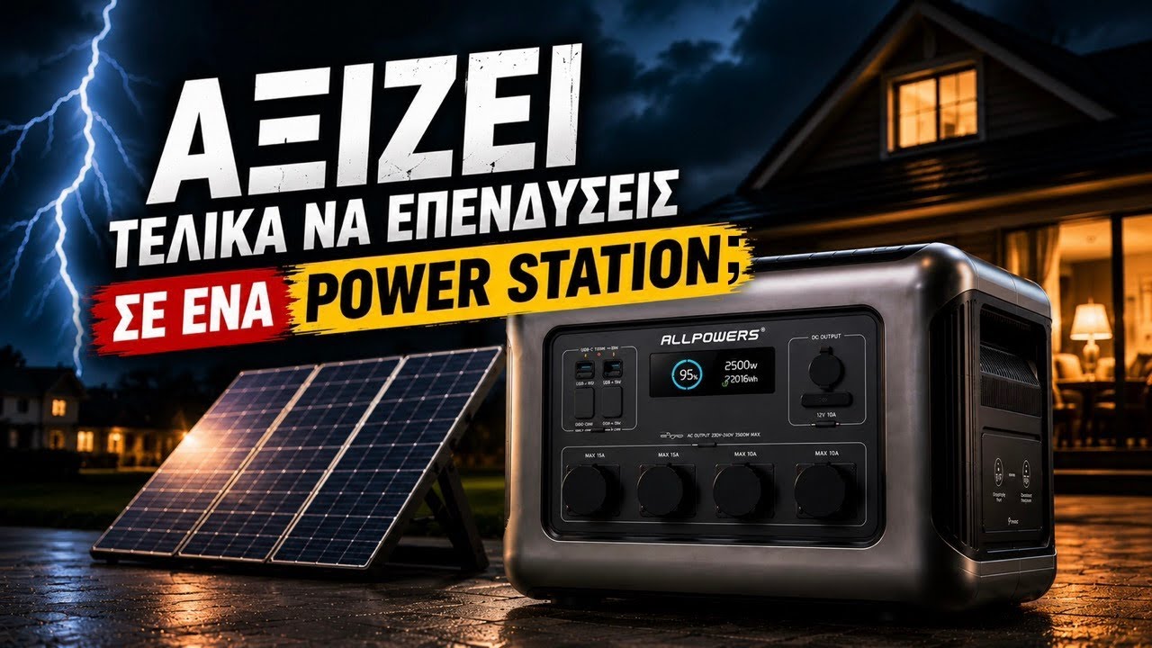 ΑΞΙΖΕΙ ΝΑ ΕΠΕΝΔΥΣΕΙΣ ΣΕ ΕΝΑ POWER STATION; ALL POWERS R2500 – Video